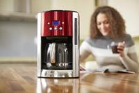 Russell Hobbs 23240-56 Luna Solar Red - Filterkoffiezetapparaat met glazen kan - Rood - thumbnail