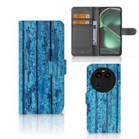 OPPO Find X6 | Book Style Case | Wood Blue - thumbnail