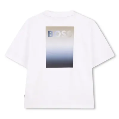 Hugo Boss Small Logo T-Shirt Kids Wit - Maat 11/12 jaar - Kleur: Wit | Soccerfanshop