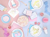 Servetten Lichtroze 20 stuks - thumbnail