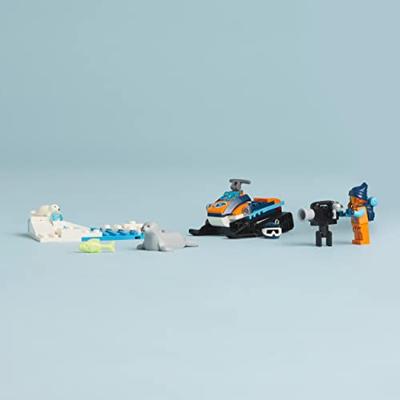 Lego City 60376 Sneeuwscooter voor Poolonderzoek - thumbnail