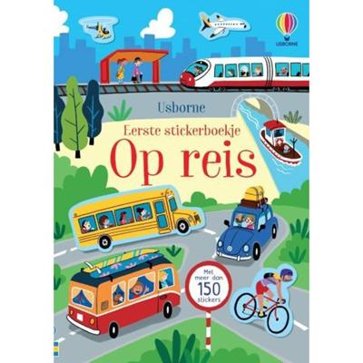 Eerste stickerboekje Op reis (Paperback)