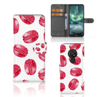 Nokia 7.2 | Nokia 6.2 | Book Cover | Pink Macarons - thumbnail