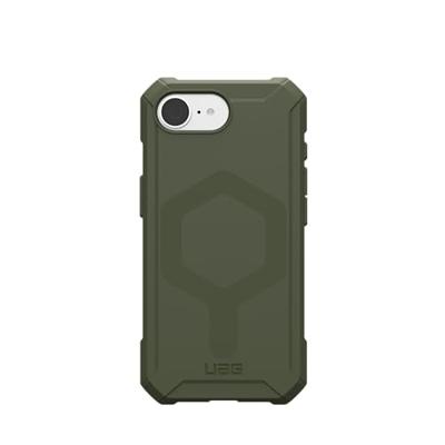 Urban Armor Gear Essential Armor Outdoor telefoonhoes Apple iPhone 16e Vaal olijf-bruin Inductieve lading, MagSafe compatible, Stootbestendig Urban Armor Gear Essential Armor Outdoor telefoonhoes Apple iPhone 16e Vaal olijf-bruin Inductieve lading, MagSafe compatible, Stootbestendig