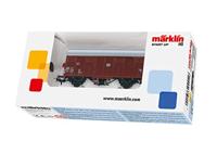 Märklin Start up 4411 H0 gesloten goederenwagen Gs-UV 213 Gs-uv 213 met verlichte tegen kortsluiting lantaarn - thumbnail