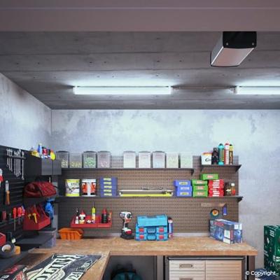 S-Series - Set van 12 LED TL armaturen 150cm - IP65 Waterdicht - 32 Watt 5120 Lumen (160lm/W) - 6500K Daglicht wit - Koppelbaar - IK07 - S-Series Tri-Proof plafondverlichting