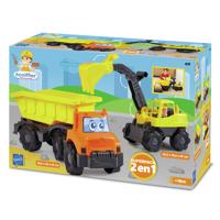 Kraanvrachtwagen Ecoiffier 419 Geel - thumbnail