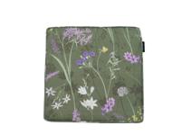 Madison zitkussen luxe canvas eco+ 40x40cm donna green - thumbnail