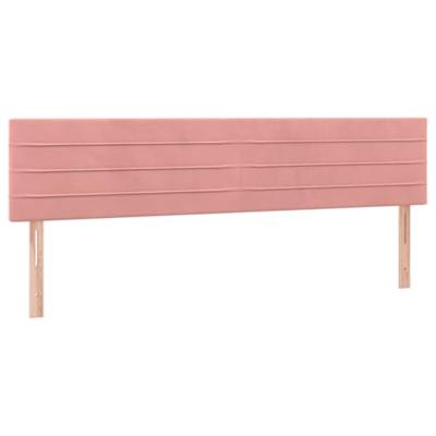 Bedframe zonder matras 120x190 cm fluweel roze
