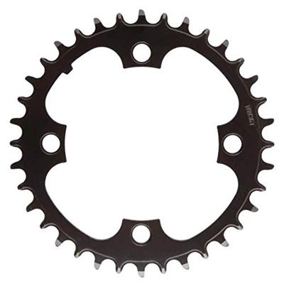 Samox pd-r4-nw kettingblad 36t 104mm 3/32-11/128 staal narrow wide zwart