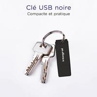 Integral USB 2.0 stick, 64 GB, zwart - thumbnail