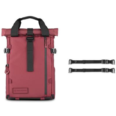WANDRD PRVKE Photo Bundle Rugzak V4 - Rhone Burgundy - 15L