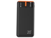 Tracer EnerGen 20000 mAh Zwart, Oranje - thumbnail