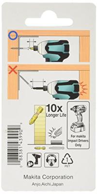 Makita XTT Slagschroefbit PH Lengte 30mm Opname 1/4 Bit maat PH3