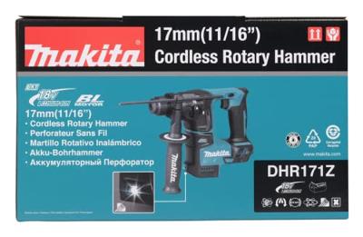 Makita DHR171Z Accu Boorhamer SDS-Plus 1,2J 18V Basic Body - thumbnail