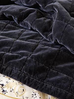 Essenza Julia Plaid Nightblue 100x150 cm