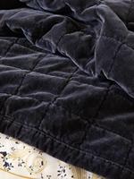 Essenza Julia Plaid Nightblue 100x150 cm - thumbnail