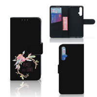 Honor 20 Leuk Hoesje Boho Text - thumbnail