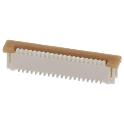 Molex 526102034 FFC/FPC-aansluiting Totaal aantal polen: 20 Rastermaat: 1.00 mm Inhoud: 1 stuk(s) Tape on Full reel