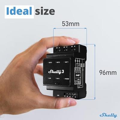 Shelly Pro 3 relais