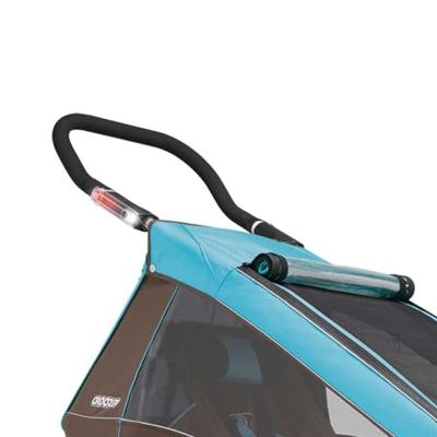 Croozer two-seater sliding light bar