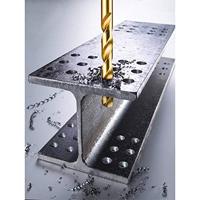 kwb 238640 HSS Metaal-spiraalboor 4 mm Gezamenlijke lengte 75 mm M2 DIN 338 Cilinderschacht 1 stuk(s) - thumbnail