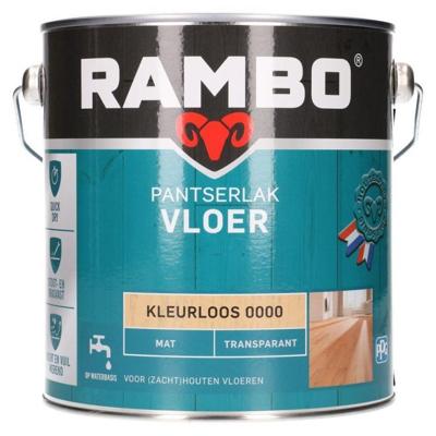 Pantserlak vloer tr. mat 000 2,5l Rambo - Rambo Pantserlak vloer tr. mat 000 2,5l Rambo - Rambo