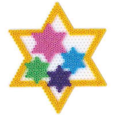 Hama strijkkralen grondplaat ster groot Hama strijkkralen grondplaat ster groot