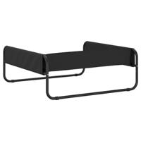 Hondenmand verhoogd oxford stof en staal antracietkleurig - thumbnail