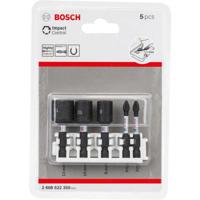 Bosch Accessoires schroefbit impact control & dopsleutel 5x - 2608522350 - thumbnail