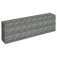 VidaXL Gabion plantenbak verhoogd 180x30x60 cm gegalvaniseerd staal - thumbnail