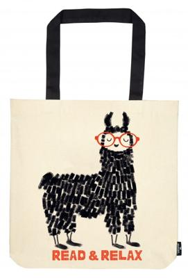 Moses katoenen tas Leeslama 39 x 42 cm wit Moses katoenen tas Leeslama 39 x 42 cm wit