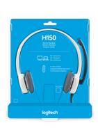 H150 - Headset - Stereo - op oor - met bekabeling - 3.5 mm jack aansluiting - wit - thumbnail