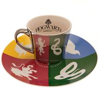 Harry Potter - Houses Mirror Mug & Plate Set - thumbnail