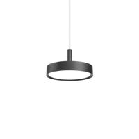Louis Poulsen Slim Round 250 Suspended Hanglamp - 3000K 1092lm Dali - Opal - Zwart - thumbnail