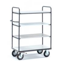 Fetra Hauptartikel 9200 Etagewagen ESD Staal Laadvermogen (max.): 250 kg Grijs - thumbnail