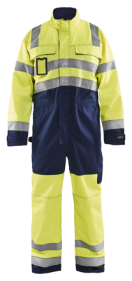 Blåkläder Overall High-Vis 63731804 | High-Vis Geel/Marineblauw | Maat 62 - 7330509254394 Blåkläder Overall High-Vis 63731804 | High-Vis Geel/Marineblauw | Maat 62 - 7330509254394