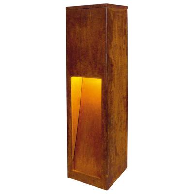 SLV 229410 Rust Slot 50 Staande buitenlamp Spaarlamp E27 11 W IJzer (geroest)