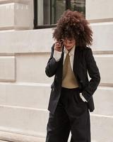 Mujjo Leather Case met MagSafe iPhone 15 Pro Max Blauw - thumbnail