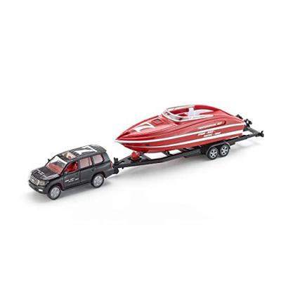 Siku 2543 Auto met Boot Assorti - thumbnail