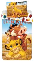 Disney The Lion King Dekbedovertrek Simba Timon en Pumba - 140 x 200 cm - thumbnail