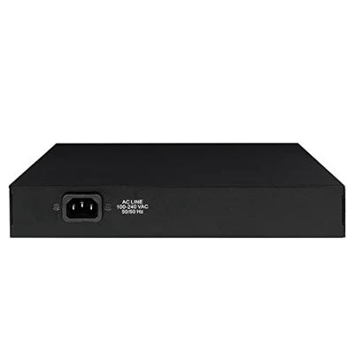Edimax GS-5210PLG - 10-poorts Gigabit Long Range PoE+ Web Smart Switch met 1 SFP poort