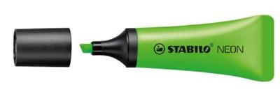 Markeerstift STABILO 72/33 neon groen | 10 stuks