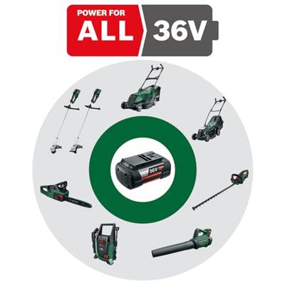Bosch Groen AdvancedChain 36V-35-40 Accu kettingzaag | Zonder accu&apos;s en lader - 06008B8601 - thumbnail