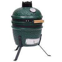 Kamado barbecue 56 cm keramiek groen - thumbnail