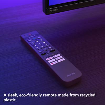 Philips Ambilight TV 75MLED910 Mini LED 4K Smart TV - 75 inch-scherm met P5 Perfect Picture Engine Ultra HD, Titan OS, Dolby Vision en Dolby Atmos Sound