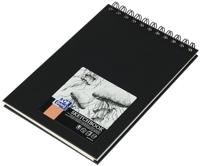 Oxford schetsboek, 100 g/m², ft A5, zwart, 50 vel - thumbnail