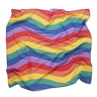Little Botanic Playcycle speeldoek groot 95cm regenboog waves - thumbnail