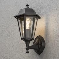 KonstSmide Klassieke muurlampChicago zwart - 7094-750 - thumbnail