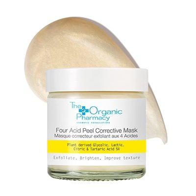 The Organic Pharmacy Four Acid Peel Corrective Mask 60ml Exfoliant & Peeling